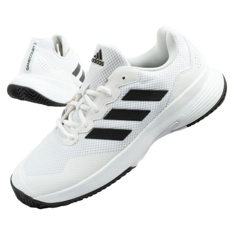 Adidas GameCourt 2 tennis court shoes white