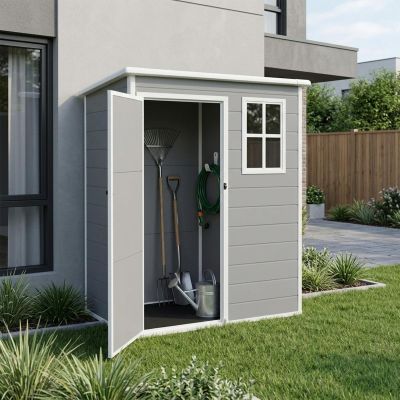 6. PVC GARDEN TOOL HOUSE 152x91x192.5CM