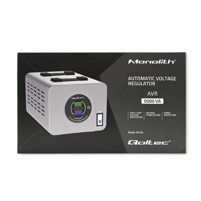 9. Qoltec Automatic Voltage Stabilizer AVR 5000VA