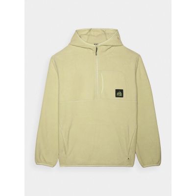 7. Men's oversize hooded fleece 4F 4FWAW24TFLEM252-44S