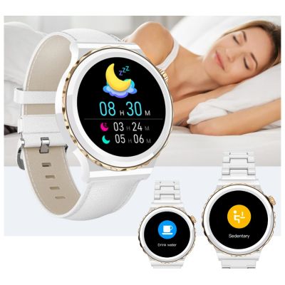 5. Rubicon RNCE92 PRO Women's Smartwatch White/2 x SMARUB171 Strap