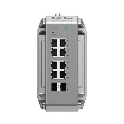 5. Ruijie Networks RG-NIS3100-8GT2SFP-HP Managed Network Switch L2 Gigabit Ethernet (10/100/1000) Supports PoE Gray