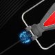 6. Gravity smartphone car holder, silver (YC07)