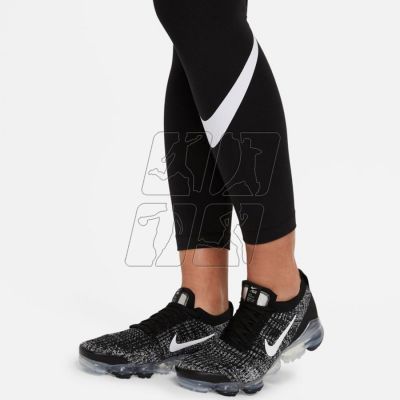 4. Nike Sportswear Essential SWOOSH W CZ8530-010 Leggings