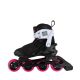 5. Roces Pic X roller skates black and pink 400911 00001