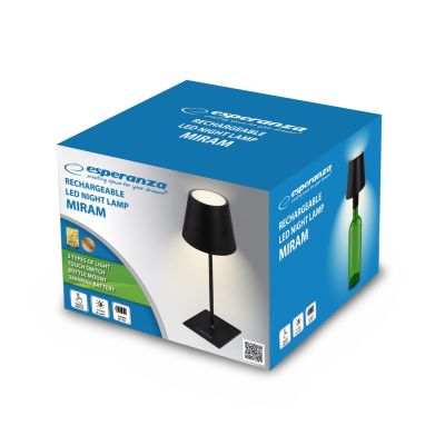 2. ESPERANZA LED DESK LAMP MIRAM BLACK ELD119K