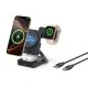 Baseus PicoGo AF21 3-in-1 Qi2.2 35W Wireless Charger with 1m USB-C Cable - Black