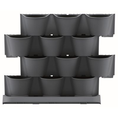 7. VERTICAL GARDEN FLOWER BED STANDING ANTHRACITE