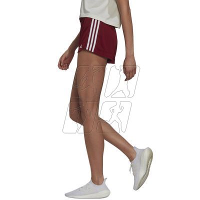 3. Adidas Pacer 3-Stripes Knit Shorts W HM3887