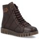 Women's brown leather platform ankle boots Rieker Y3421-26