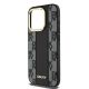 6. DKNY Leather Checkered Mono Pattern MagSafe case for iPhone 15 Pro - black