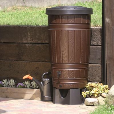 3. RAINWATER TANK WOODCAN 265L BROWN