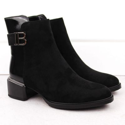 8. D&A S.Barski Premium Collection W OLI267 Heeled Ankle Boots