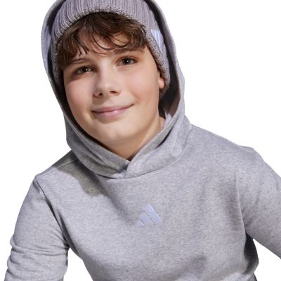 15. adidas Essentials Hoodie for kids gray JV9995