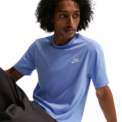 4. Nike Club Tee Men's T-Shirt Blue AR4997 494