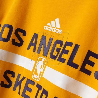 5. T-shirt adidas WNTR HPS GAME Los Angeles Lakers M AA7933