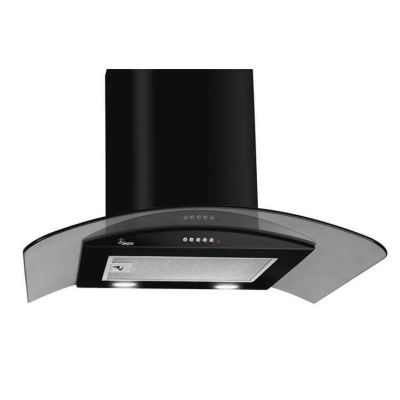 Chimney hood AKPO WK-4 LARGO ECO 60 BLACK (399.1 m3/h; 600mm; black)