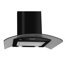 Chimney hood AKPO WK-4 LARGO ECO 60 BLACK (399.1 m3/h; 600mm; black)