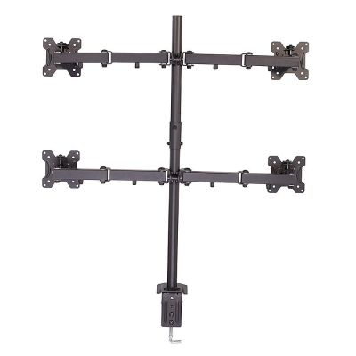 4. Lindy 40659 Monitor Holder/Stand 71.1 cm (28") Desk Black