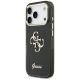 2. Guess IML 4G Script Metal case for iPhone 17 Pro Max - black