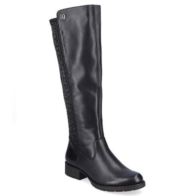 33. Rieker W Z9591-00 black leather boots 