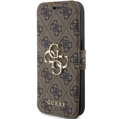 2. Guess 4G Metal Logo case for iPhone 15 Pro - brown