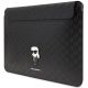 2. Karl Lagerfeld Saffiano Monogram Ikonik case for a 14" laptop - black