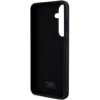 7. Karl Lagerfeld Silicone Ikonik case for Samsung Galaxy S24 - black