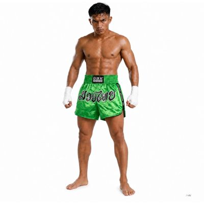 2. Men’s PASTEL GREEN V2 COMBATWEAR Muay Thai Shorts | DBX Bushido