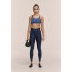 3. CASALL Women's Shaped Block High Waist Tights Training Leggings Navy Blue
