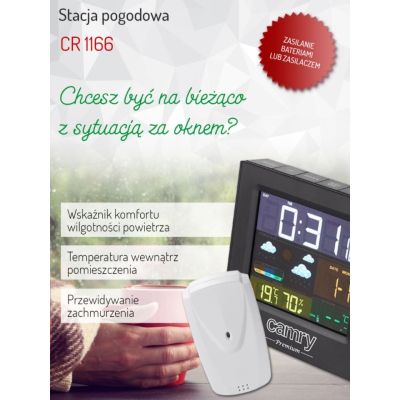 4. CAMRY CR 1166 Weather Station
