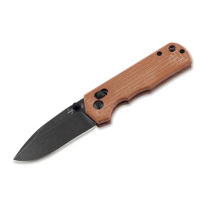Böker Plus Rockstub Brown Micarta 2.0 Knife 14C28N