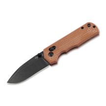 Böker Plus Rockstub Brown Micarta 2.0 Knife 14C28N