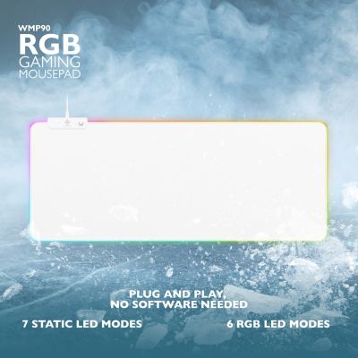 5. Deltaco Gaming GAM-079-W Mouse Pad Gaming Pad White
