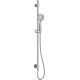 3-function shower set with a shower rail - concealed connection