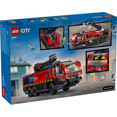 2. LEGO City 60499 Airport Fire Truck