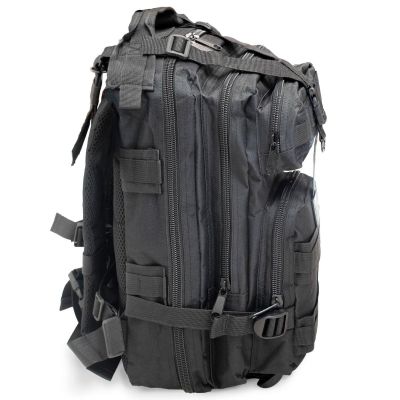 5. Black Military Backpack SEMI LINE