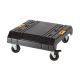 2. Rolling platform for DeWalt Tstak DWST1-71229 cases (black)