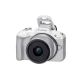 4. Canon EOS R50, White + RF-S 18-45mm F4.5-6.3 IS STM Kit Mirrorless camera 24.2 MP CMOS 6000 x 4000 px White