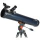 5. Celestron LT 76AZ Reflector 35x Black, Blue