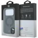 8. Mercedes Leather with Ring Stand MagSafe Case for iPhone 18 Pro / 17 Pro - Dark Gray