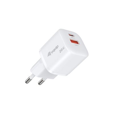 Equip 245536 Mobile Device Charger Universal White AC Fast Charging Internal