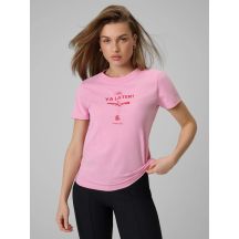 Women's regular printed T-shirt 4F 4FRSS26TTSHF3448-56S