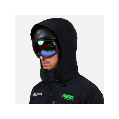 6. ROSSIGNOL Hero Blackside Insulated Jkt Men's Ski Jacket Black