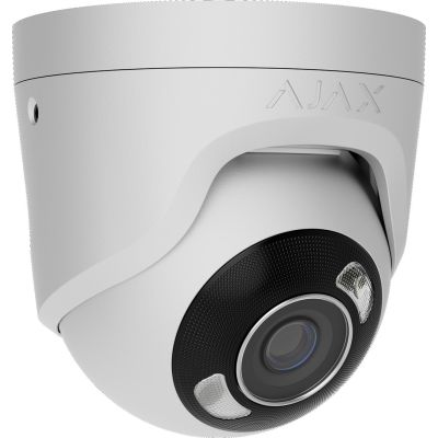 Ajax Kamera HL - dome (metal) TurretCam (5 Mp/4 mm) (8EU) - white