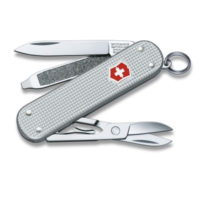 Victorinox V-0.62 21.26 Taschenmesser Classic Alox, silver