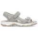 17. Comfortable Rieker W RKR674 gray sandals