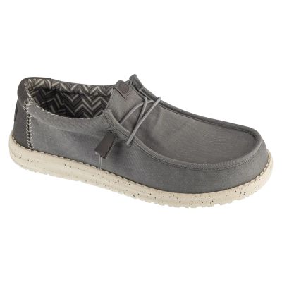 Hey Dude Wally Stretch Canvas 40700-1XA Grey 42