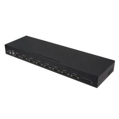 RealPower 284513 USB 2.0 RS-232 Serial Converter/Repeater/Isolator Black