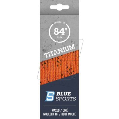 3. BlueSports Titanium 902041 Waxed Laces